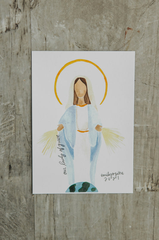Our Lady of Grace - 5x7 Print