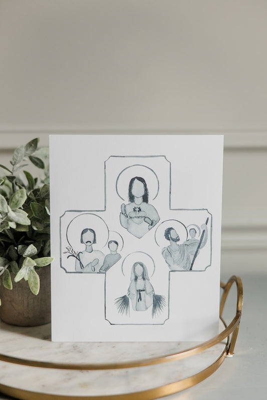 4 Way Cross - 8x10 Print