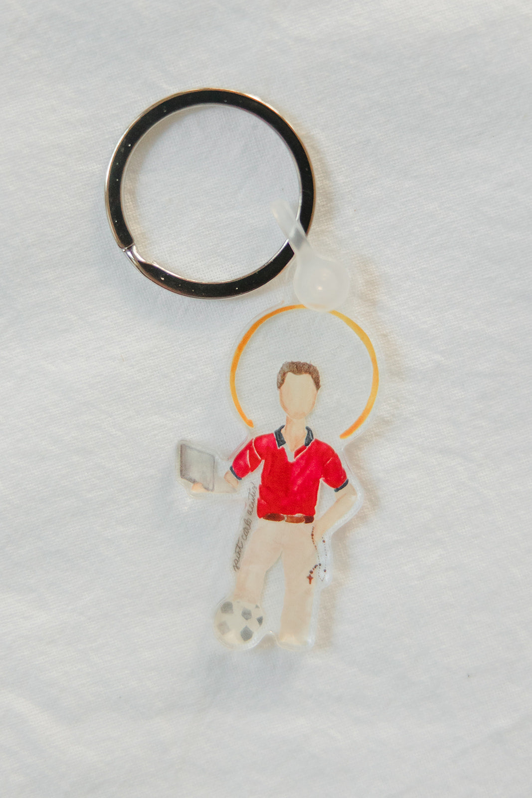 St. Carlo Acutis Keychain