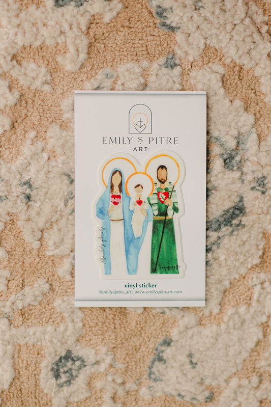 Holy Family Sticker