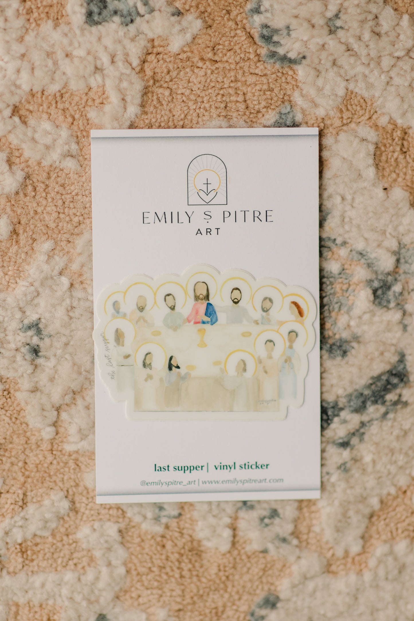 Last Supper Sticker