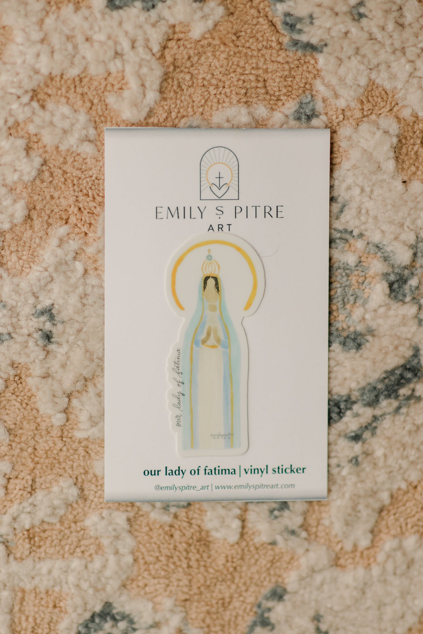 Our Lady of Fatima Sticker