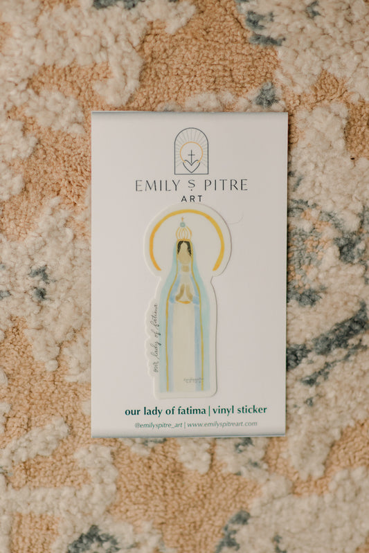 Our Lady of Fatima Sticker