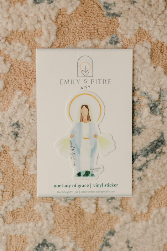 Our Lady of Grace Sticker