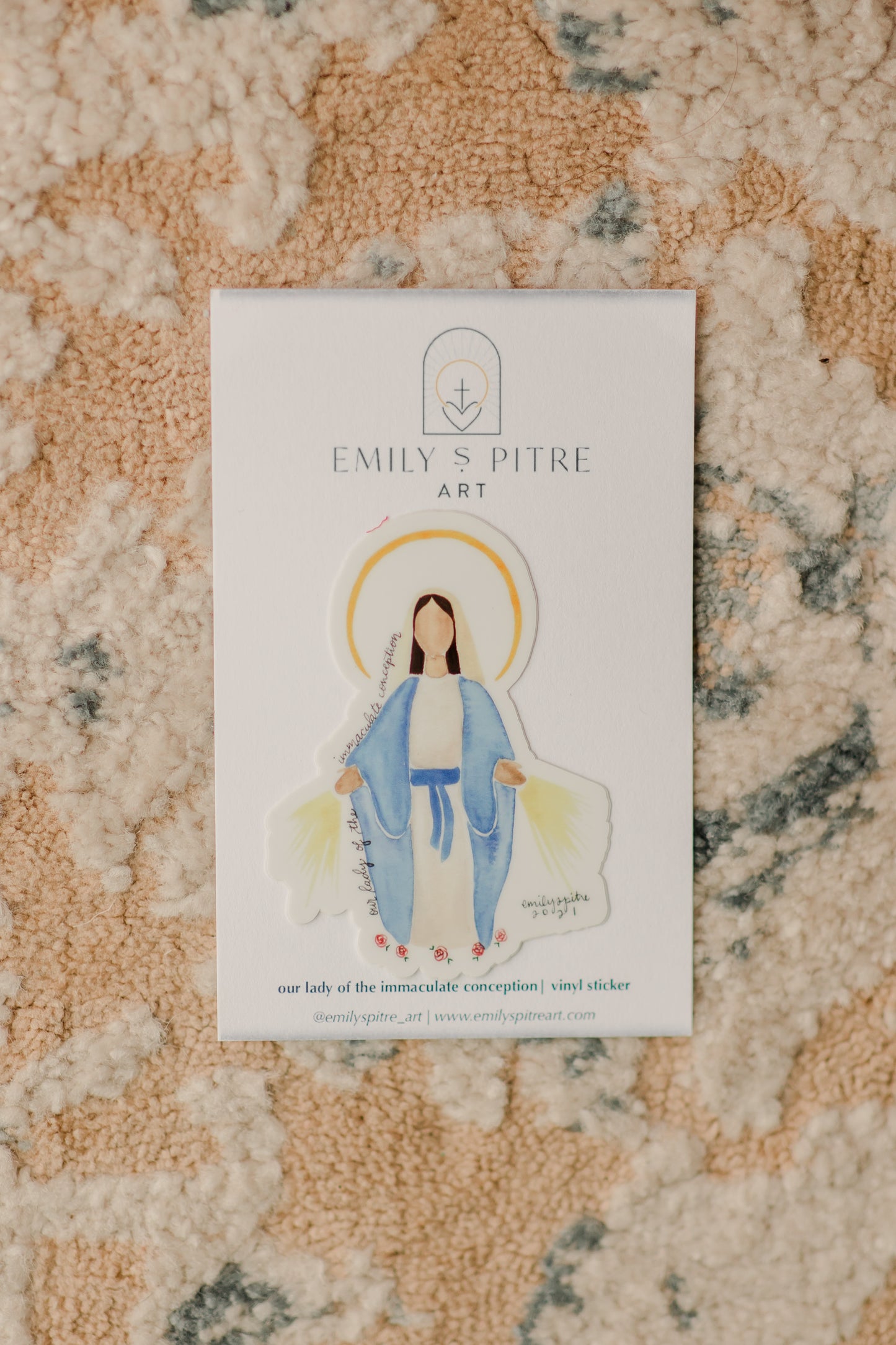 Our Lady of Immaculate Conception Sticker
