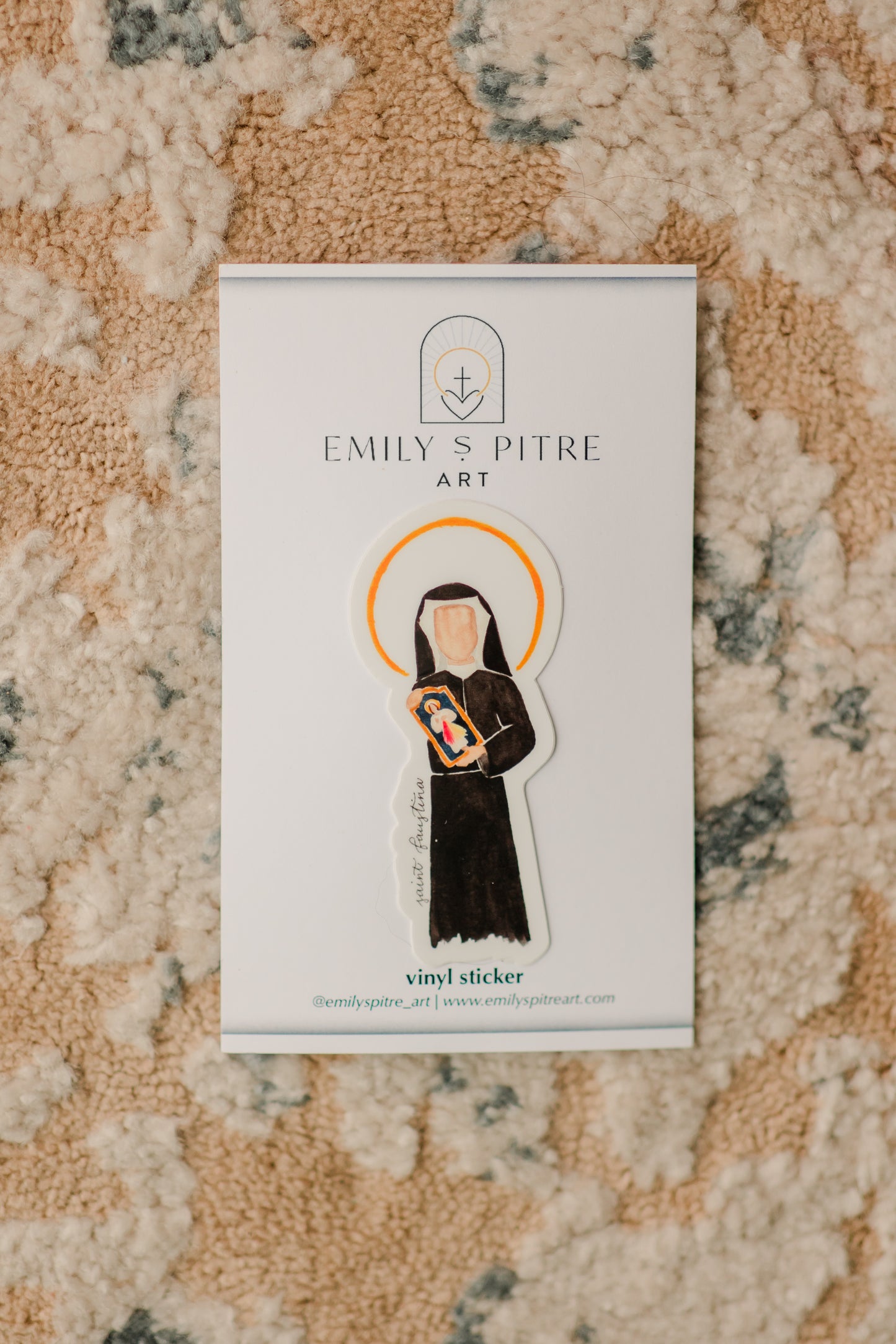 St. Faustina Sticker