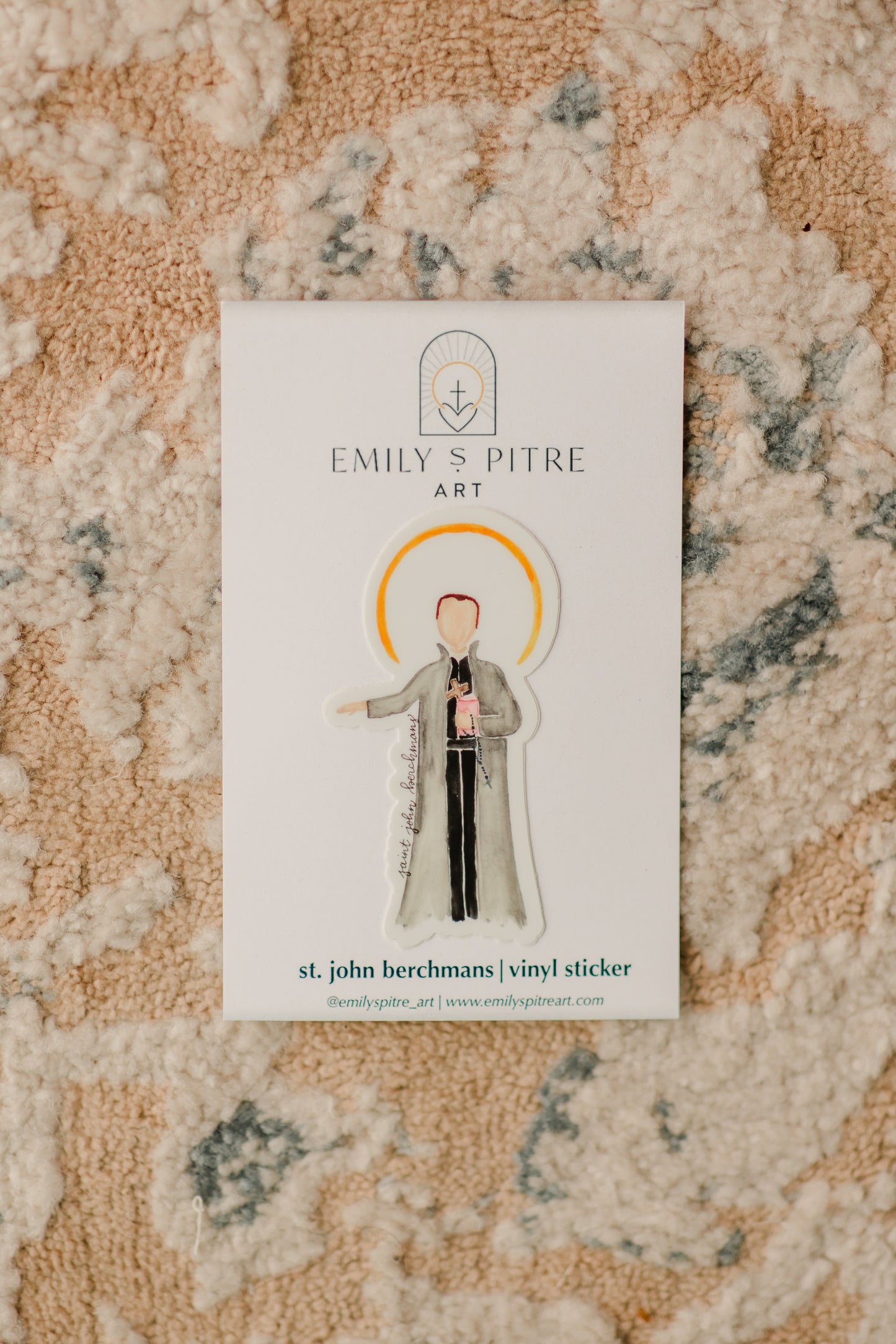 St. John Berchmans Sticker