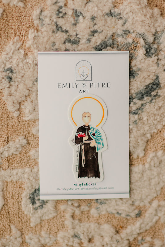 St. Maximillian Kolbe Sticker