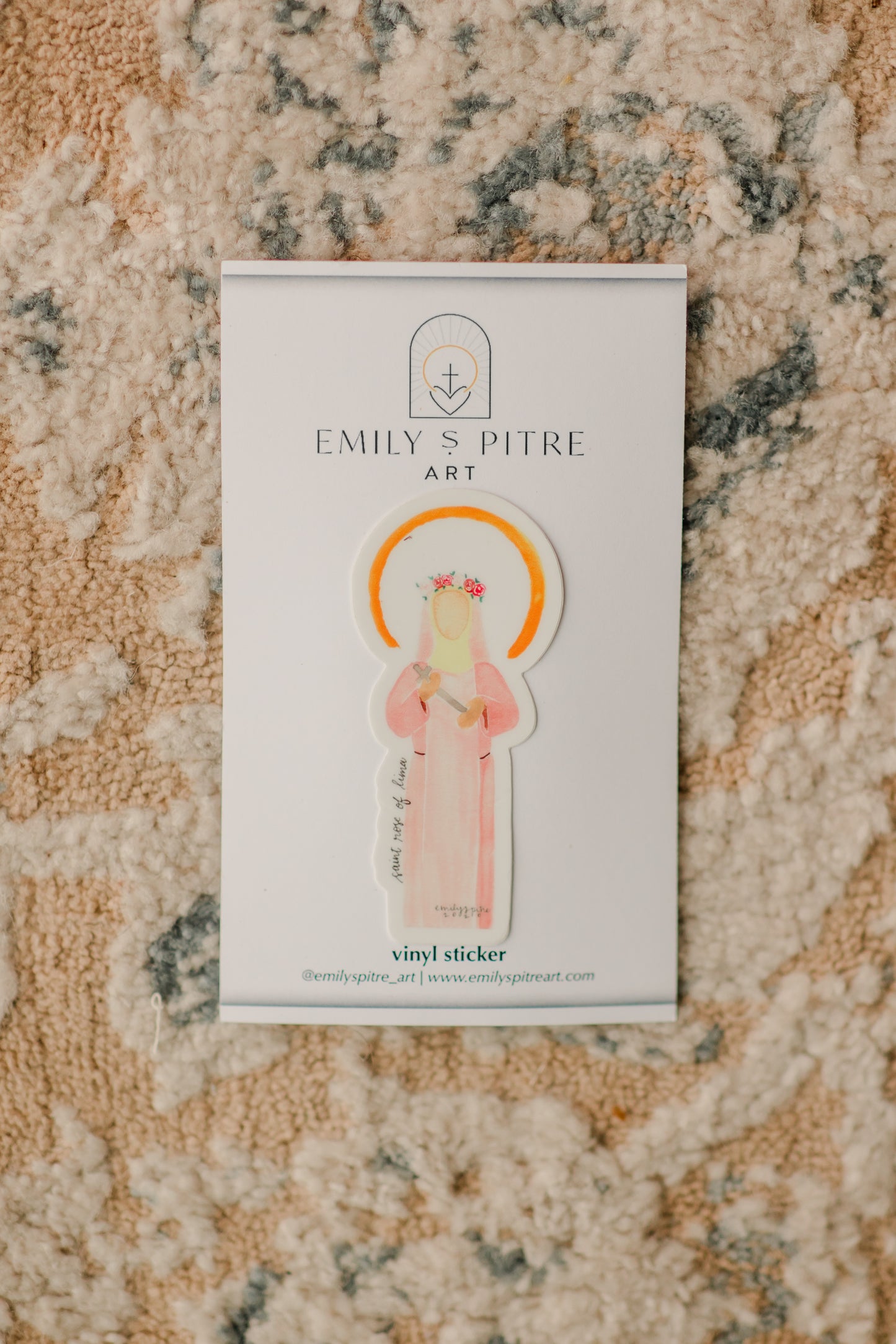St. Rose of Lima Sticker