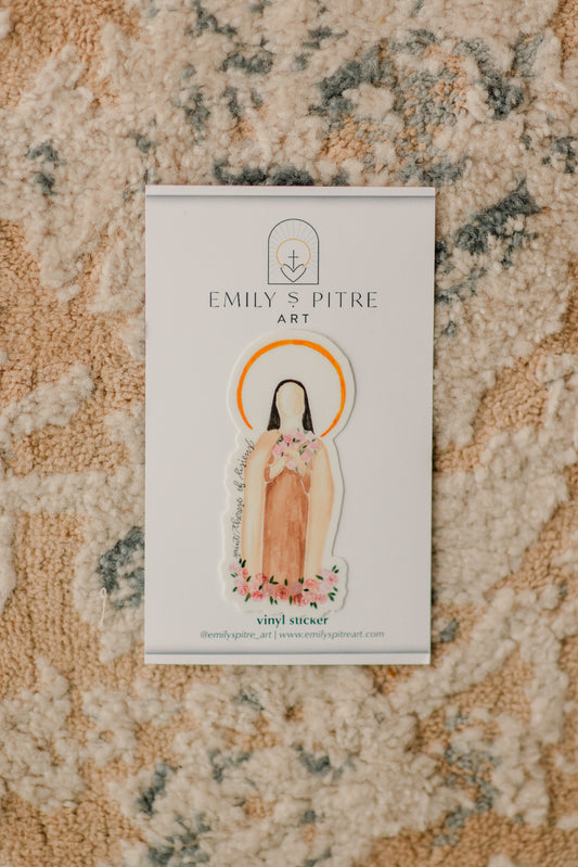 St. Therese of Lisieux Sticker