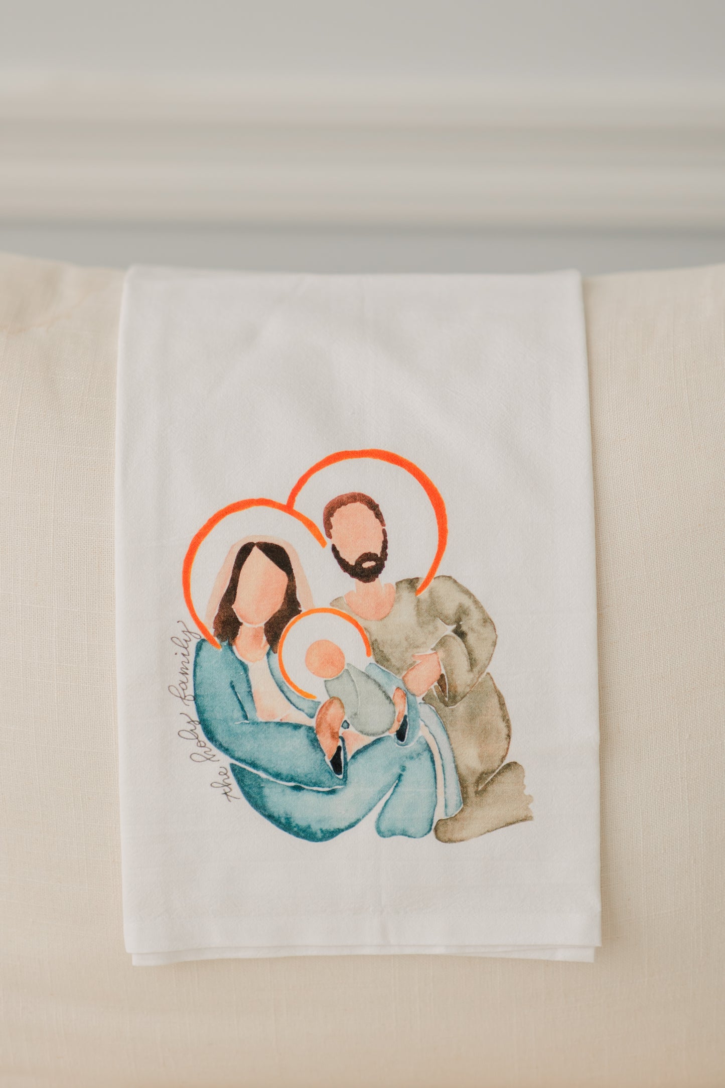 Holy Family Tea Towel