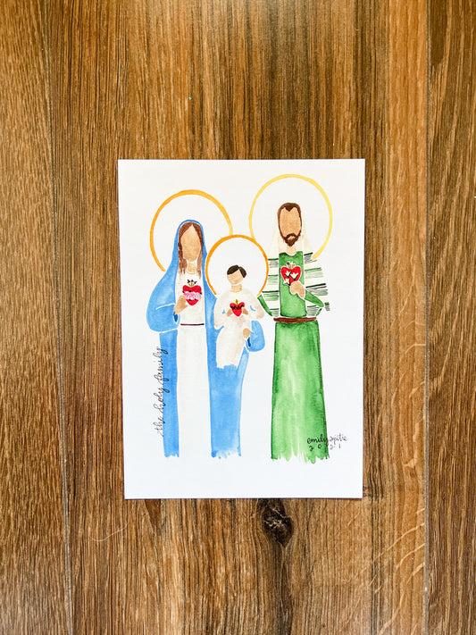 Holy Family 1 - 5x7 Print