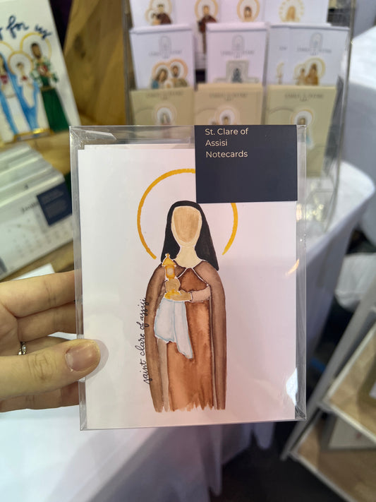 St. Clare of Assisi Notecard Set