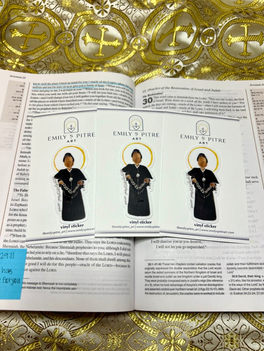 St. Josephine Bakhita Sticker