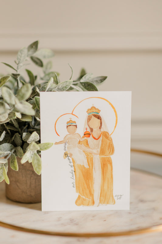 Our Lady of Prompt Succor - 5x7 Print