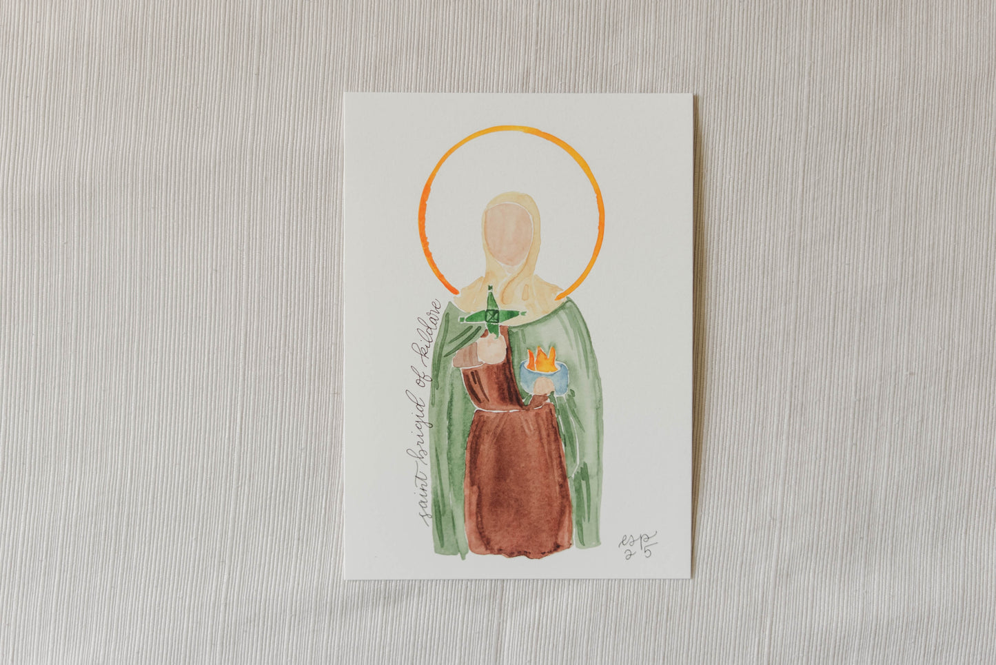 St. Brigid of Kildare - 5x7 Print