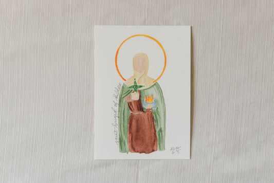 St. Brigid of Kildare - 5x7 Print