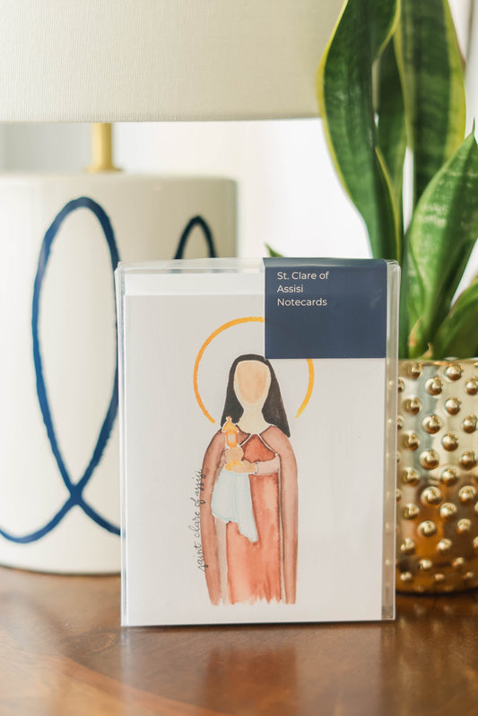 St. Clare of Assisi Notecard Set
