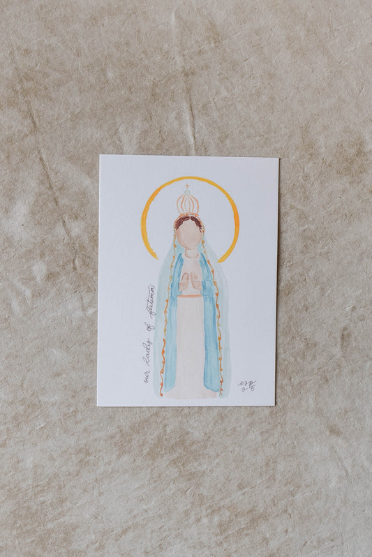 Our Lady of Fatima - 5x7 Print