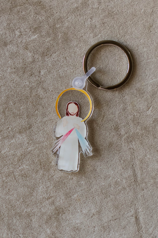 Divine Mercy Keychain