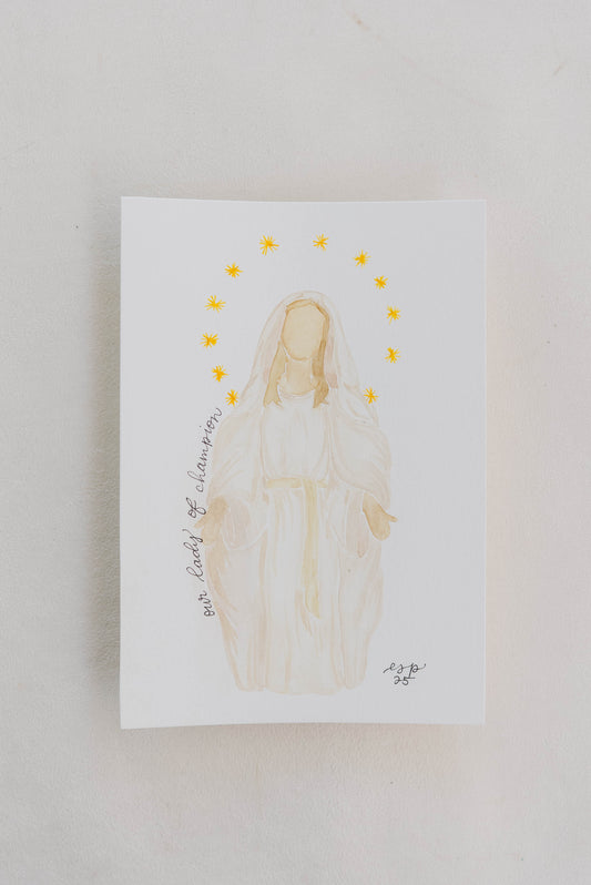 Our Lady of Champion - 5x7 Print