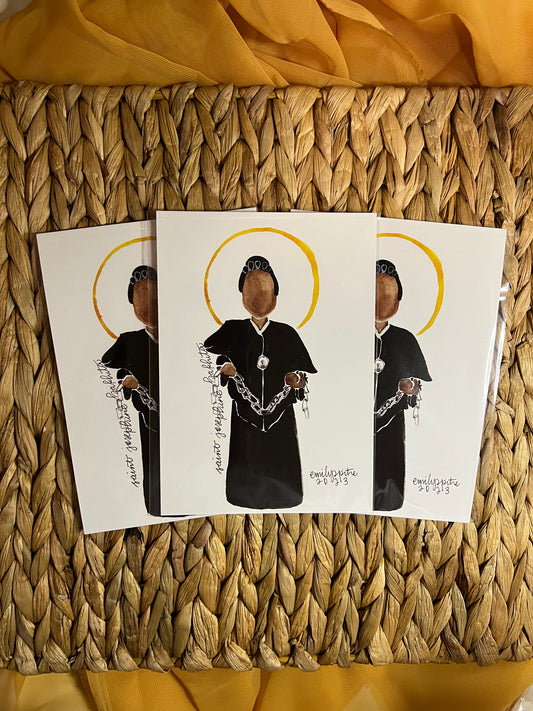 St. Josephine Bakhita - 5x7 Print