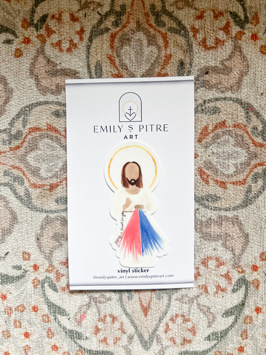 Divine Mercy Sticker