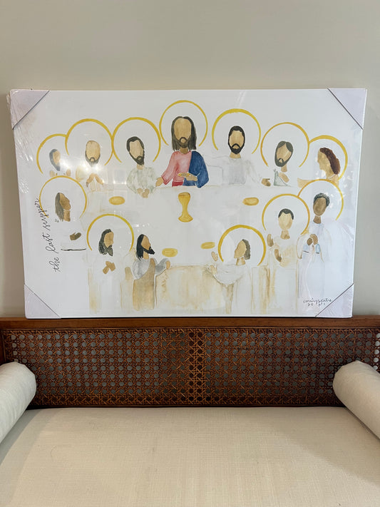 Last Supper Canvas Print 36 x 24