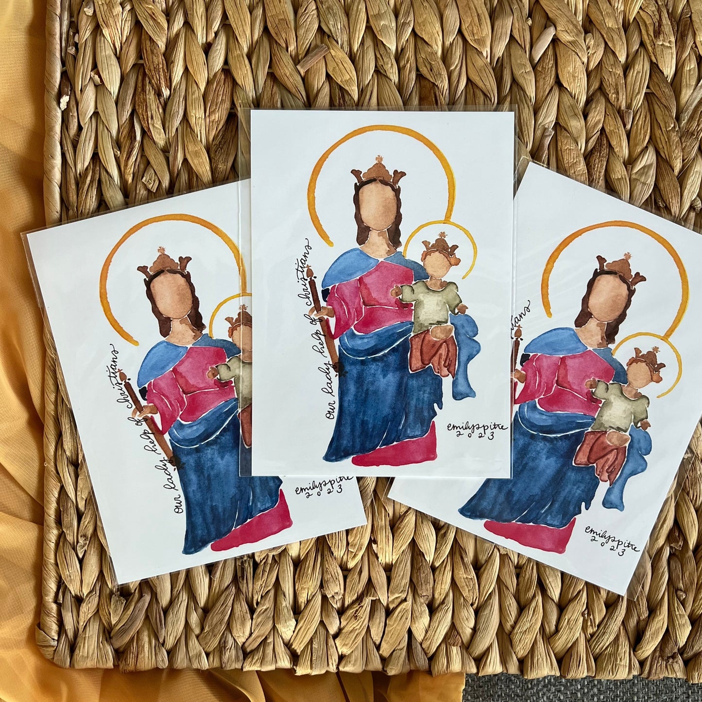 Our Lady Help of Christians - 5x7 Print