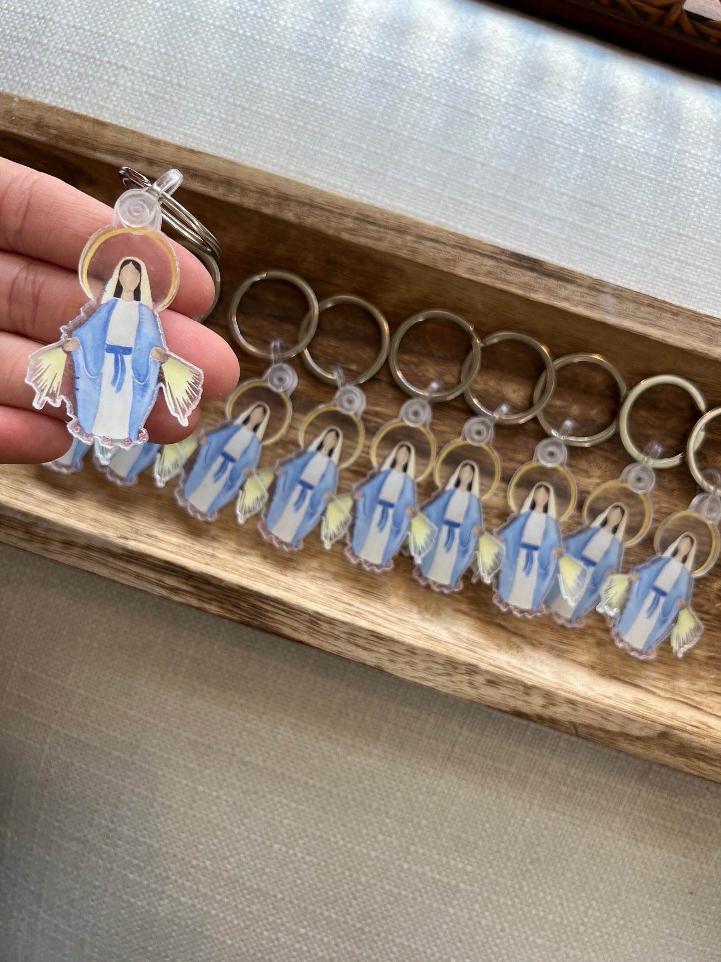 Our Lady of Immaculate Conception Keychain