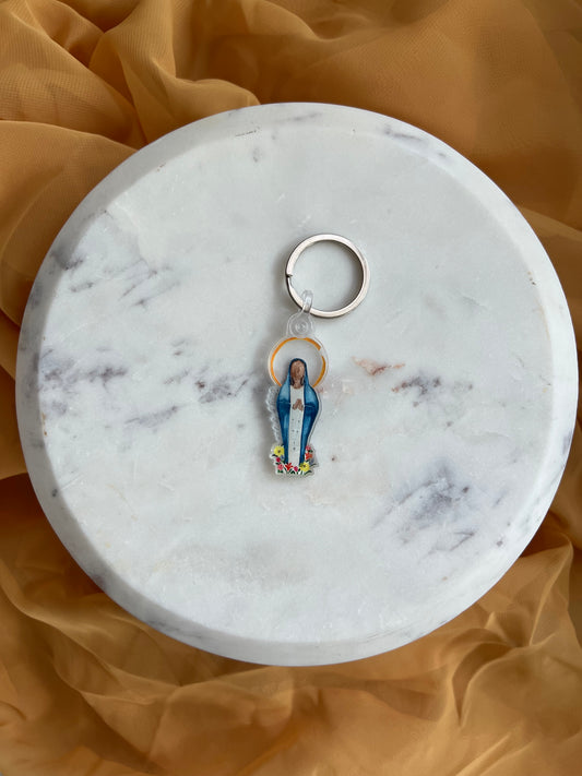 Our Lady of Kibeho Keychain